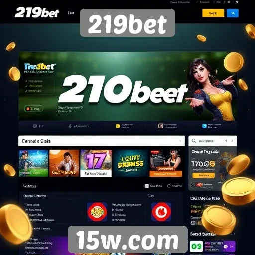 Acessibilidade e design do site 219bet